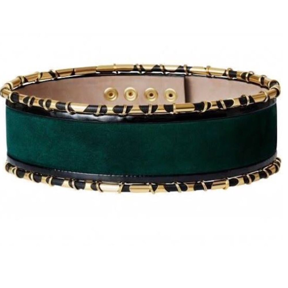Balmain suede belt size m/l